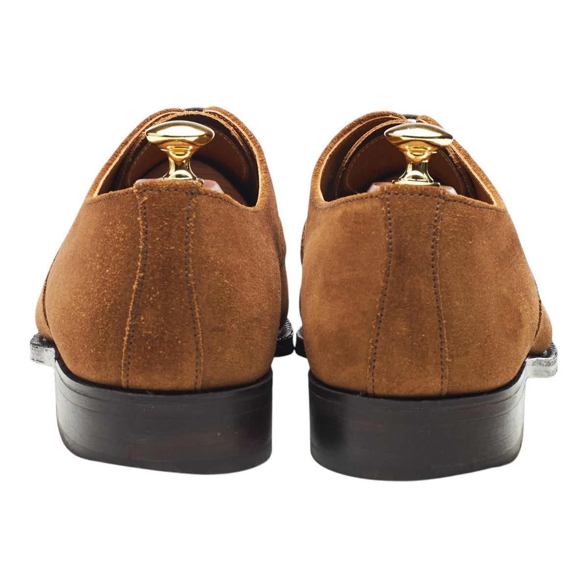 Sand Brown Suede Oxford Brogues UK 9.5 F