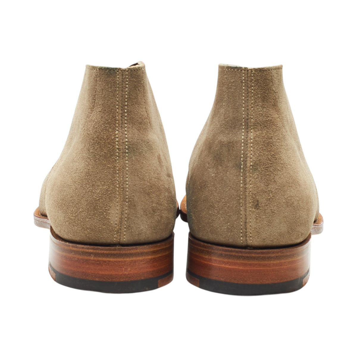 'Sahara' Stone Suede Chukka Boots UK 7 F