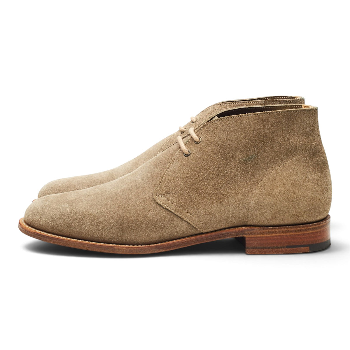 'Sahara' Stone Suede Chukka Boots UK 7 F