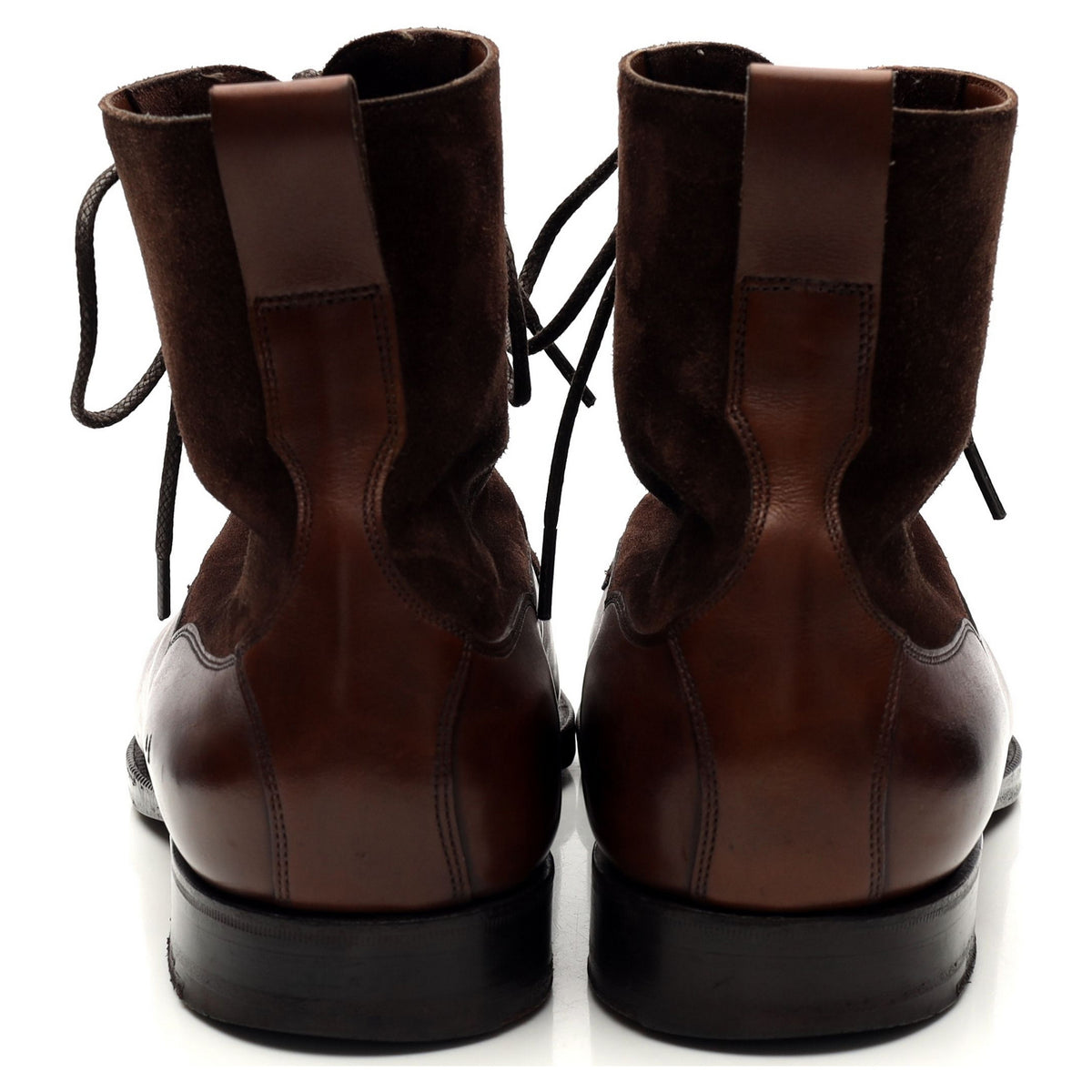 &#39;Galway&#39; Brown Leather Boots UK 9.5 E