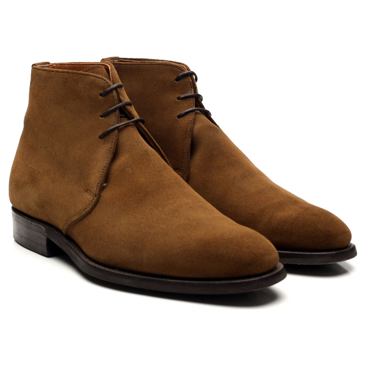 Sand Brown Suede Chukka Boots UK 6 F