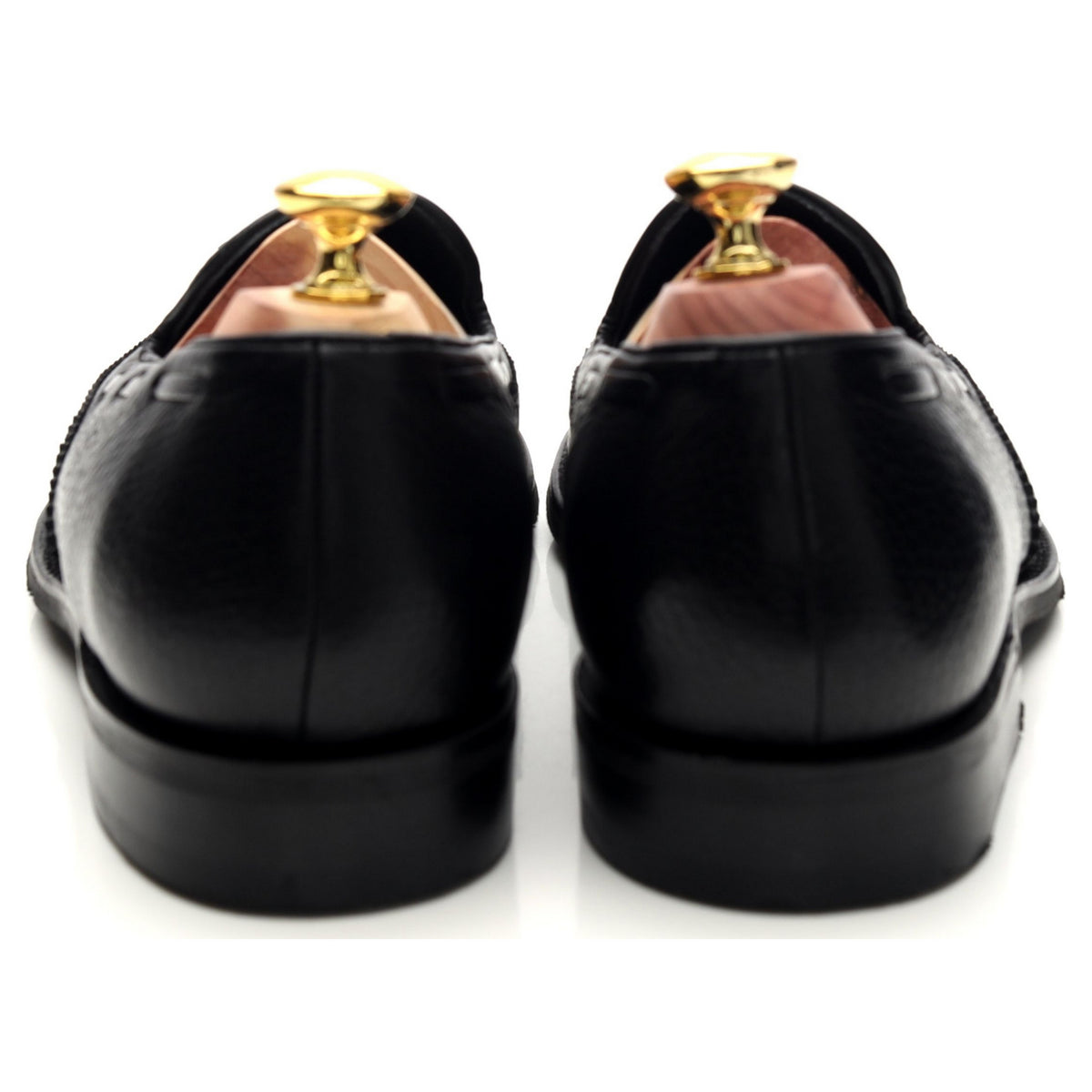 &#39;Clive&#39; Black Leather Tassel Loafer UK 7.5 F