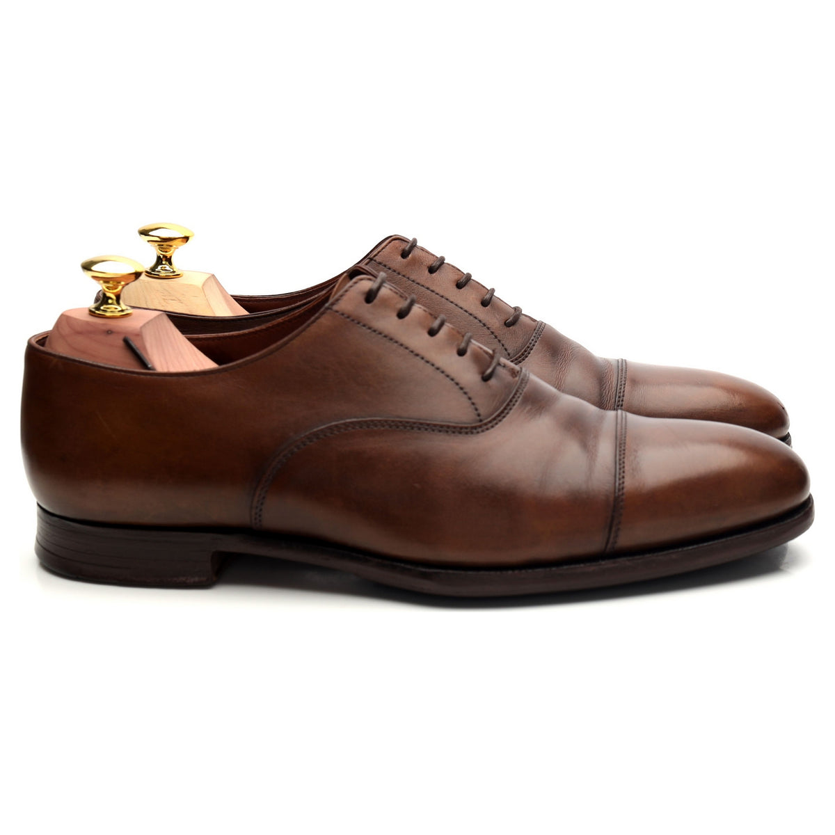 &#39;Audley&#39; Brown Leather Oxford UK 7.5 E