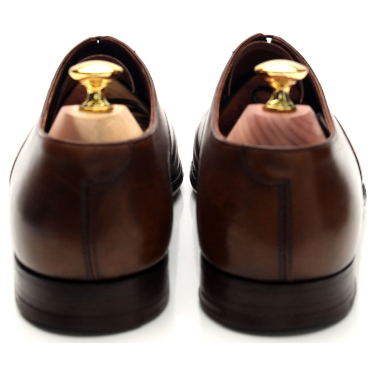 &#39;Audley&#39; Brown Leather Oxford UK 7.5 E