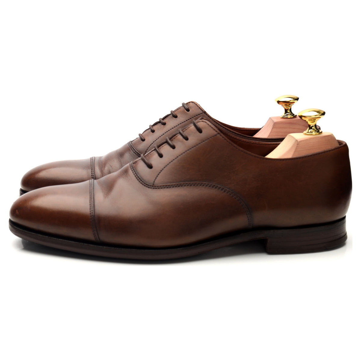 &#39;Audley&#39; Brown Leather Oxford UK 7.5 E