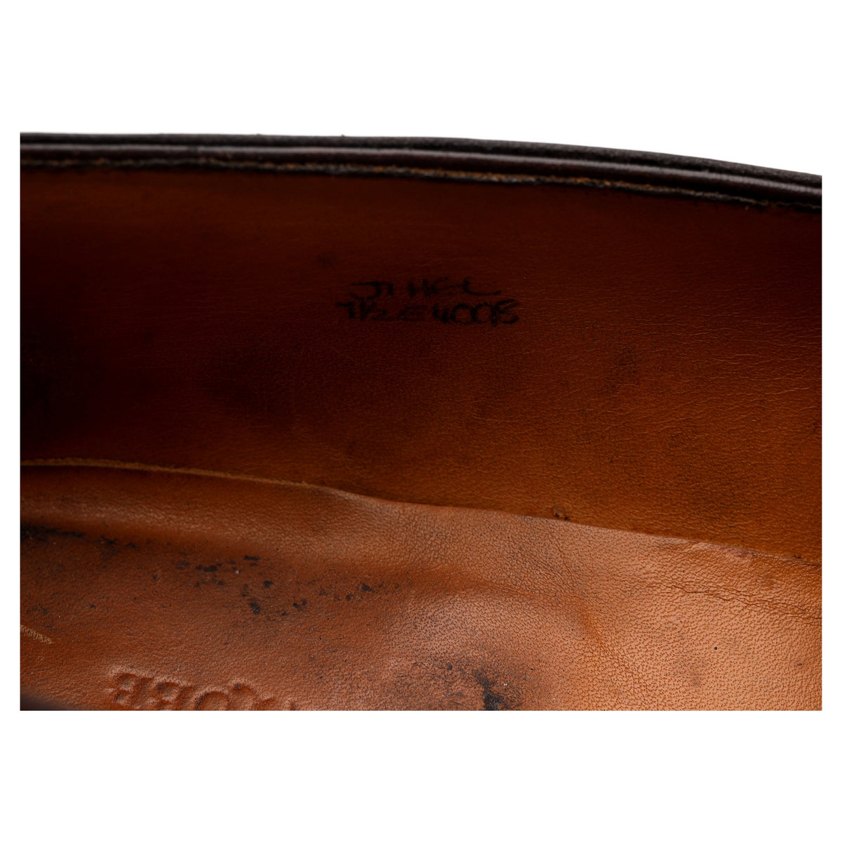 &#39;Jihel&#39; Brown Leather Tassel Loafer UK 7.5 E