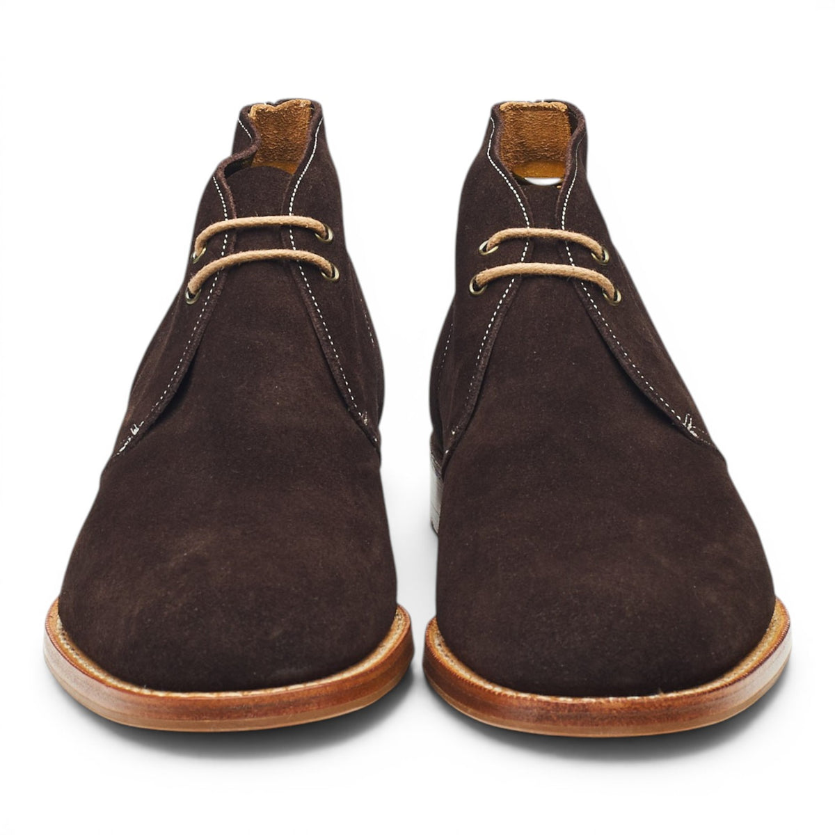 'Sahara' Brown Suede Chukka Boots UK 6.5 G