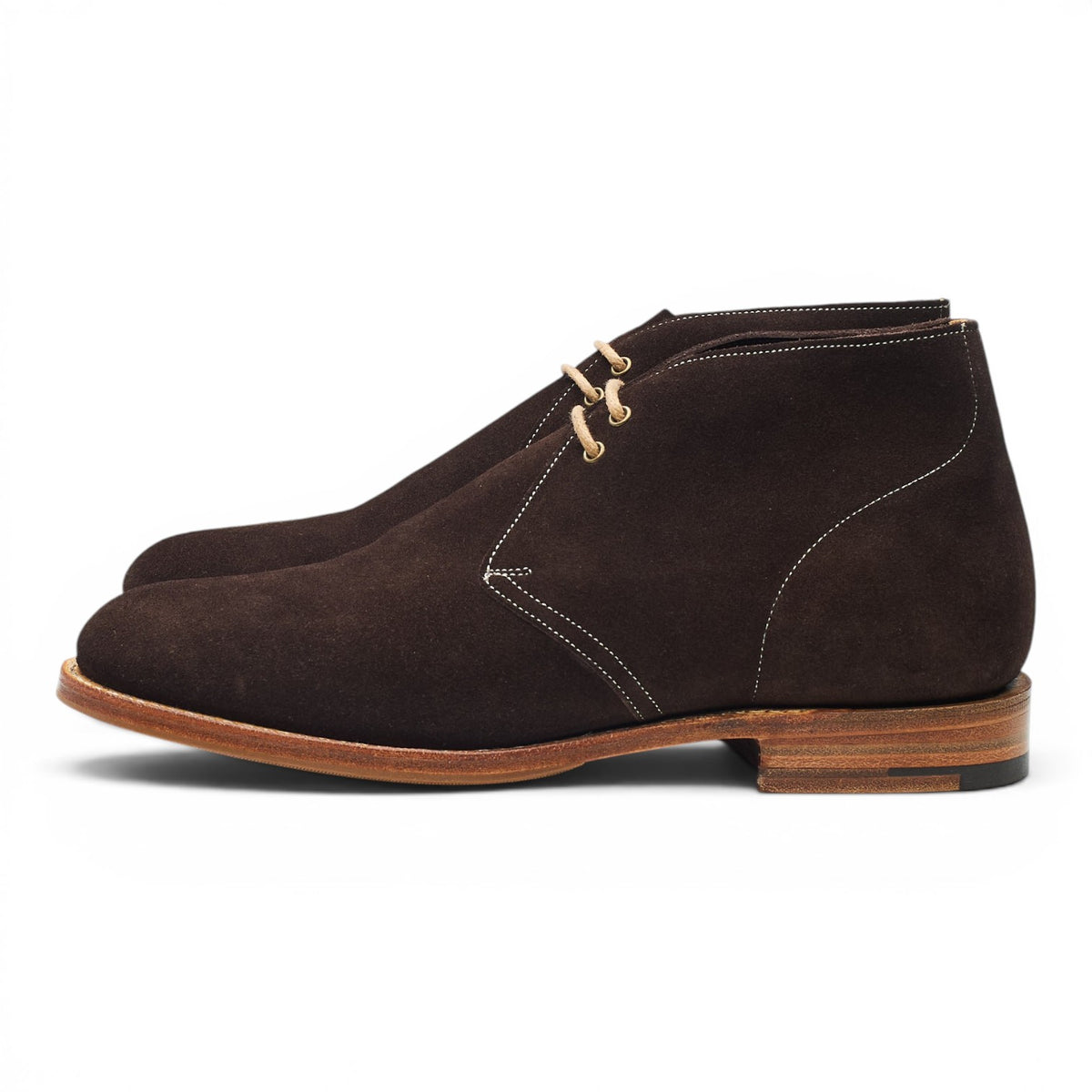 'Sahara' Brown Suede Chukka Boots UK 6.5 G