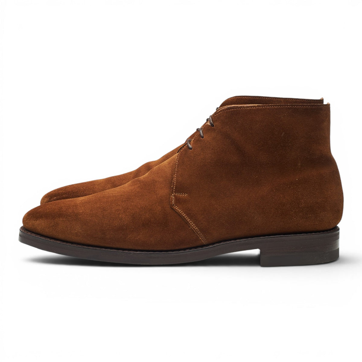 'Nathan' Snuff Brown Suede Chukka Boots UK 9 E