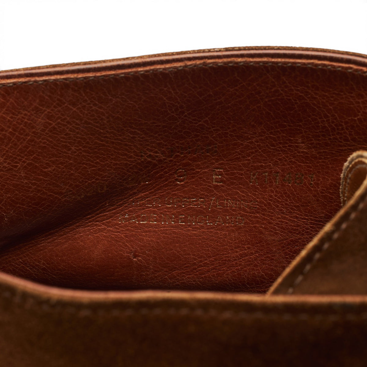 'Nathan' Snuff Brown Suede Chukka Boots UK 9 E