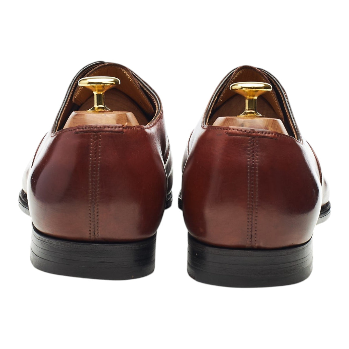 'Chelsea' Tan Brown Leather Oxford UK 8 E