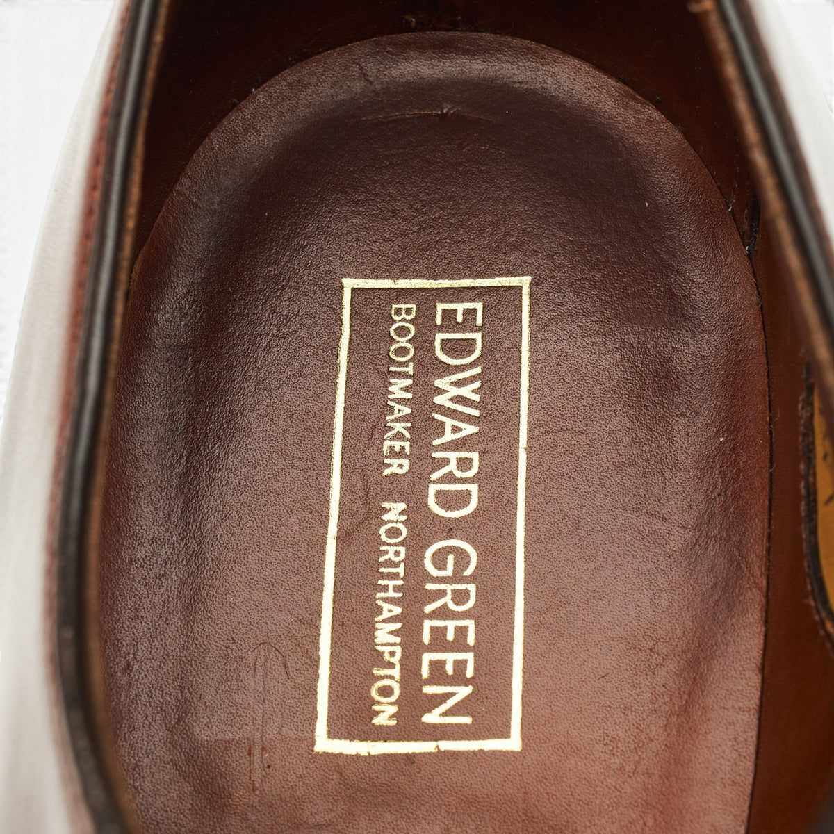 'Chelsea' Tan Brown Leather Oxford UK 8 E