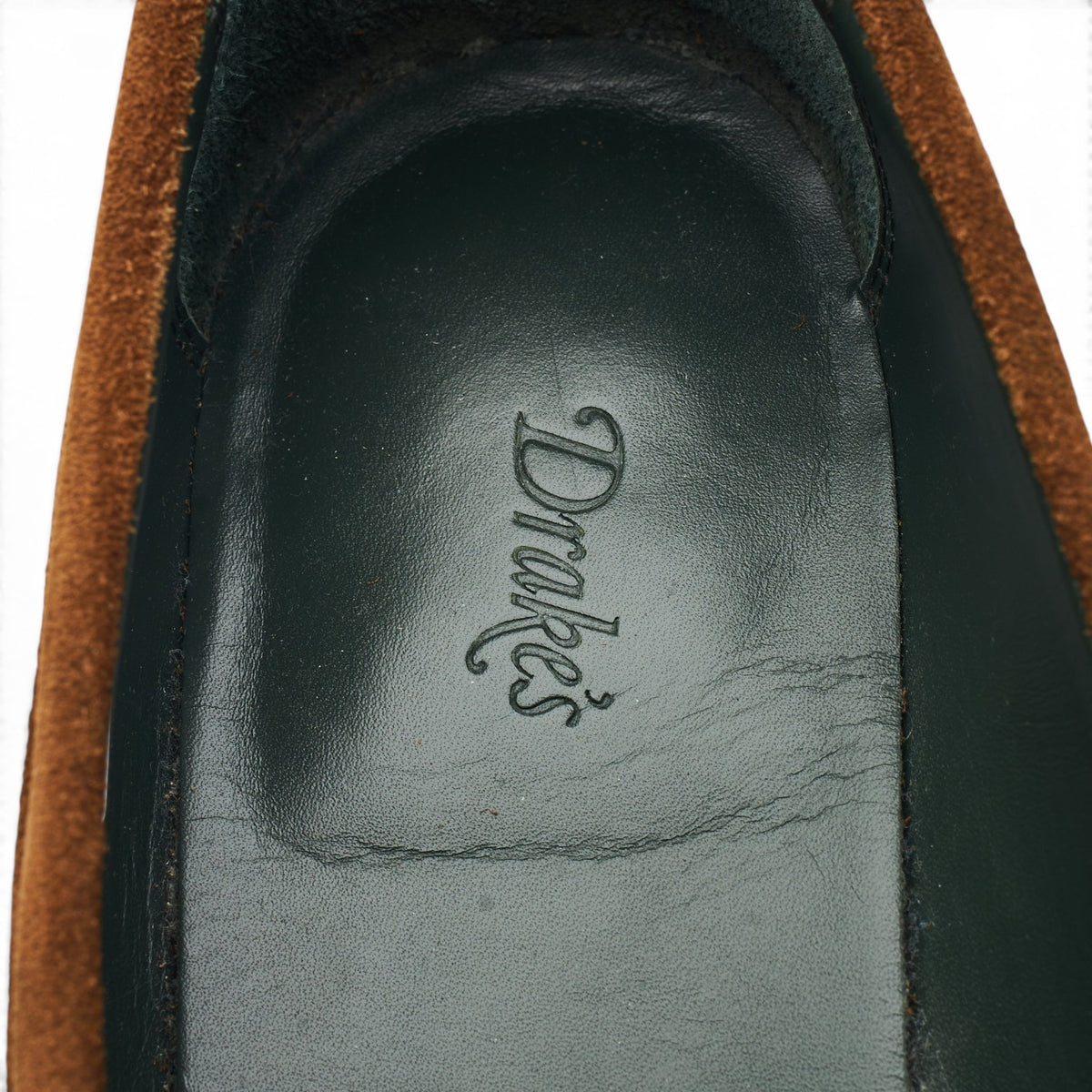 Cheaney 'Charles' Snuff Brown Suede Loafers UK 8.5 F