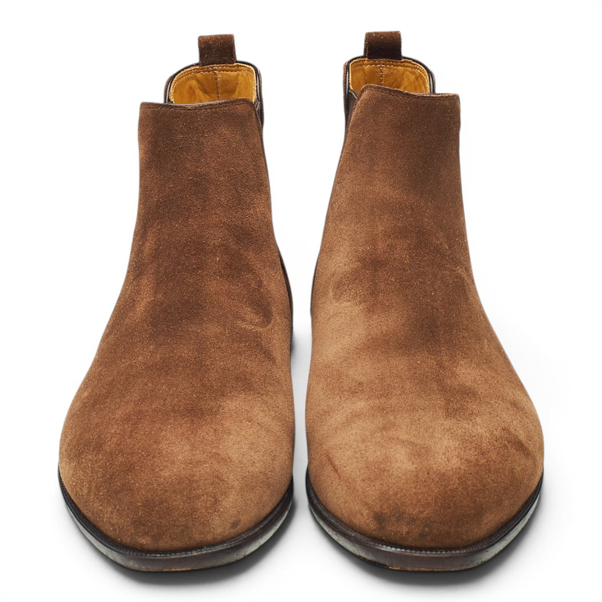 'Hicks' Brown Suede Chelsea Boots UK 9 EU 43