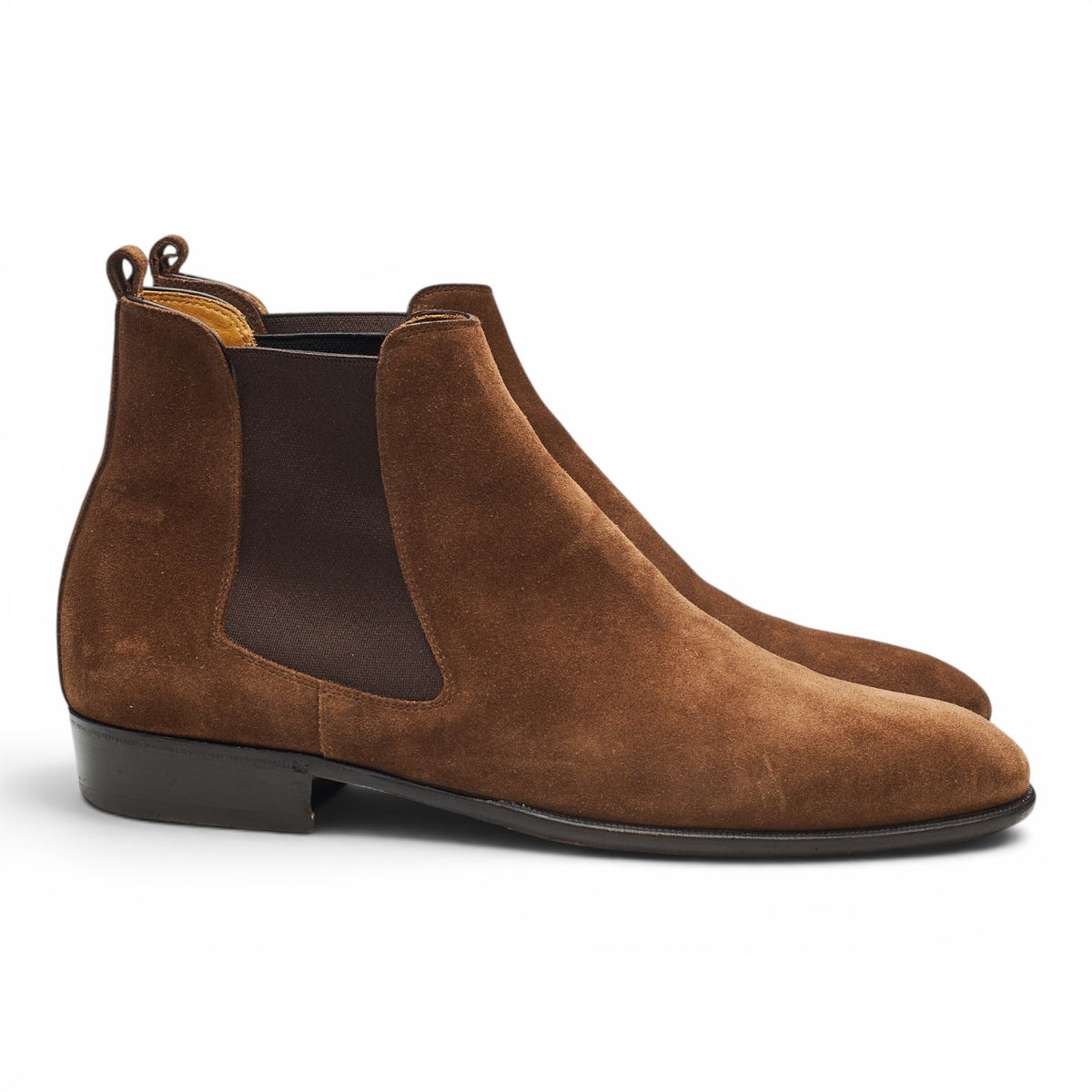 'Hicks' Brown Suede Chelsea Boots UK 9 EU 43