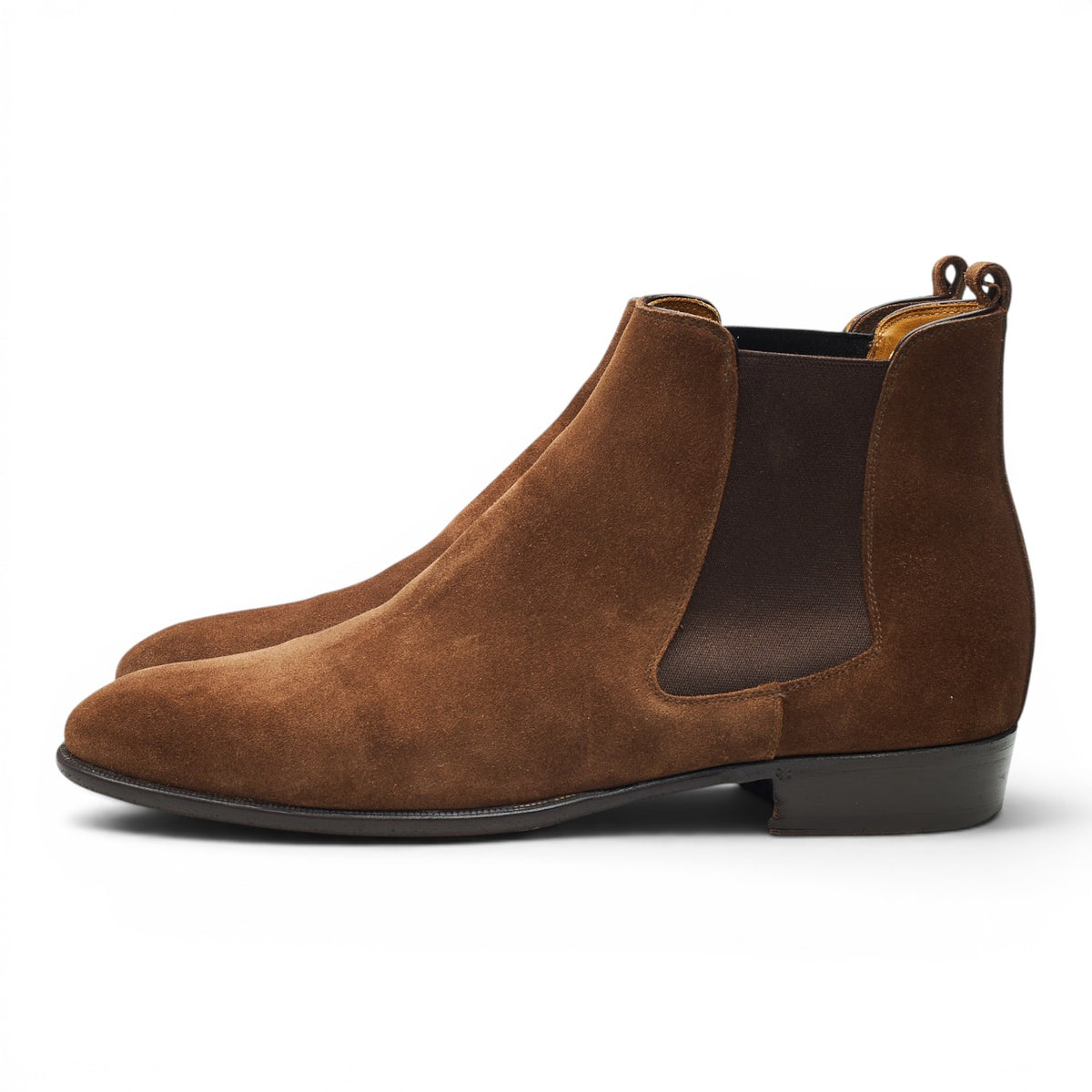 'Hicks' Brown Suede Chelsea Boots UK 9 EU 43