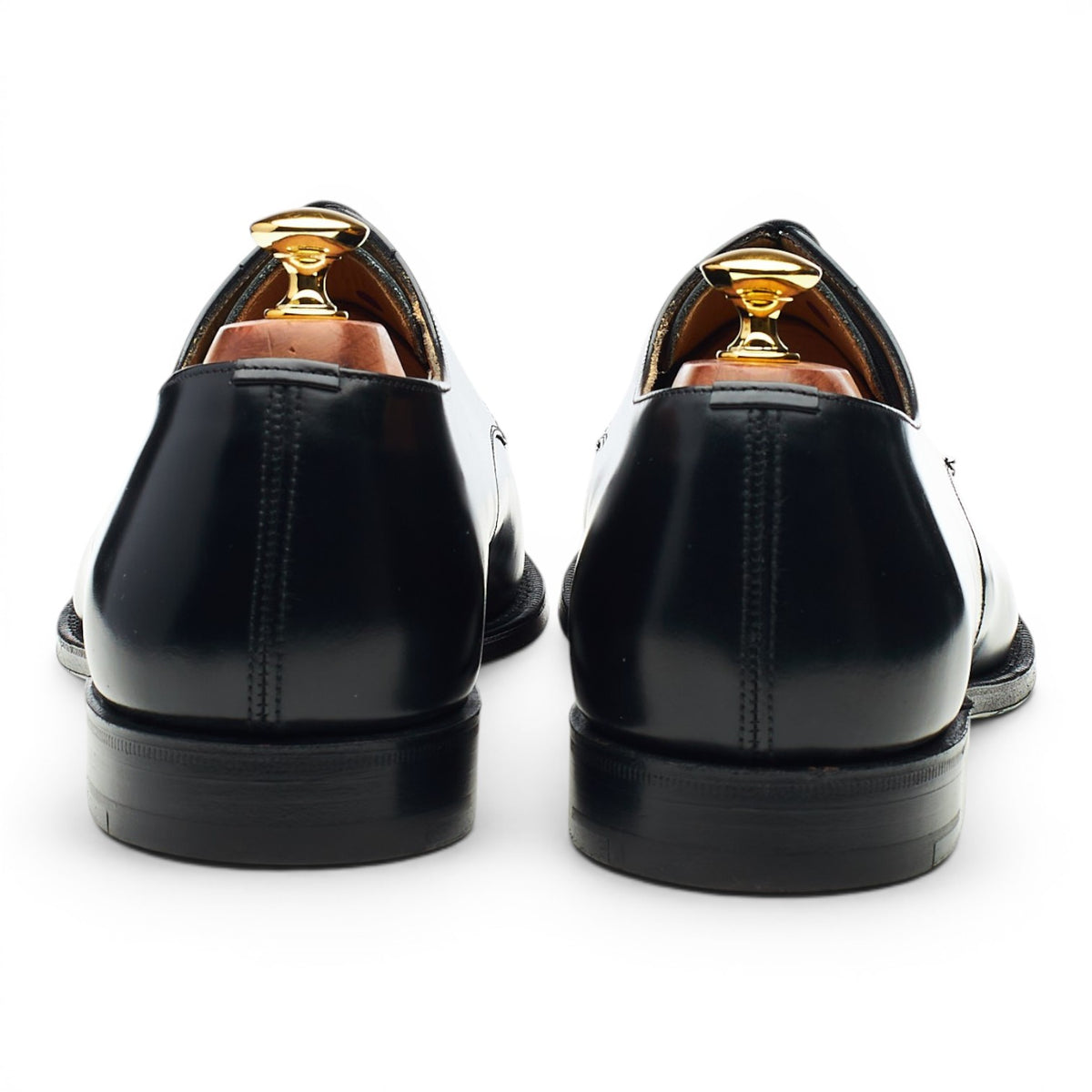 'Clyde' Black Leather Derby UK 10.5 G