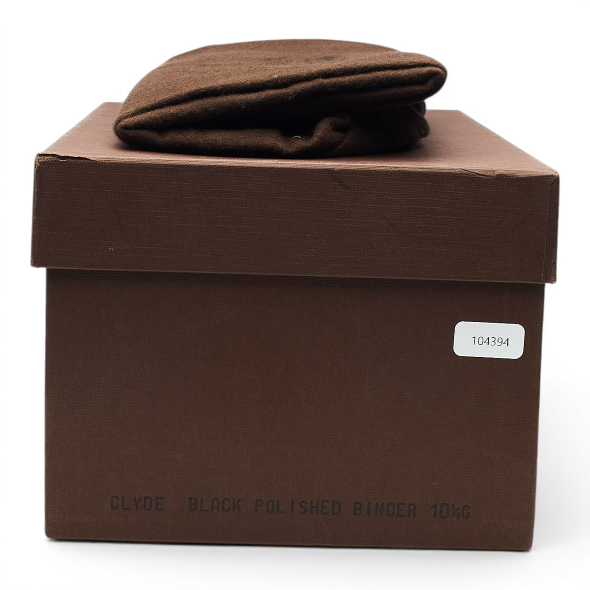 'Clyde' Black Leather Derby UK 10.5 G