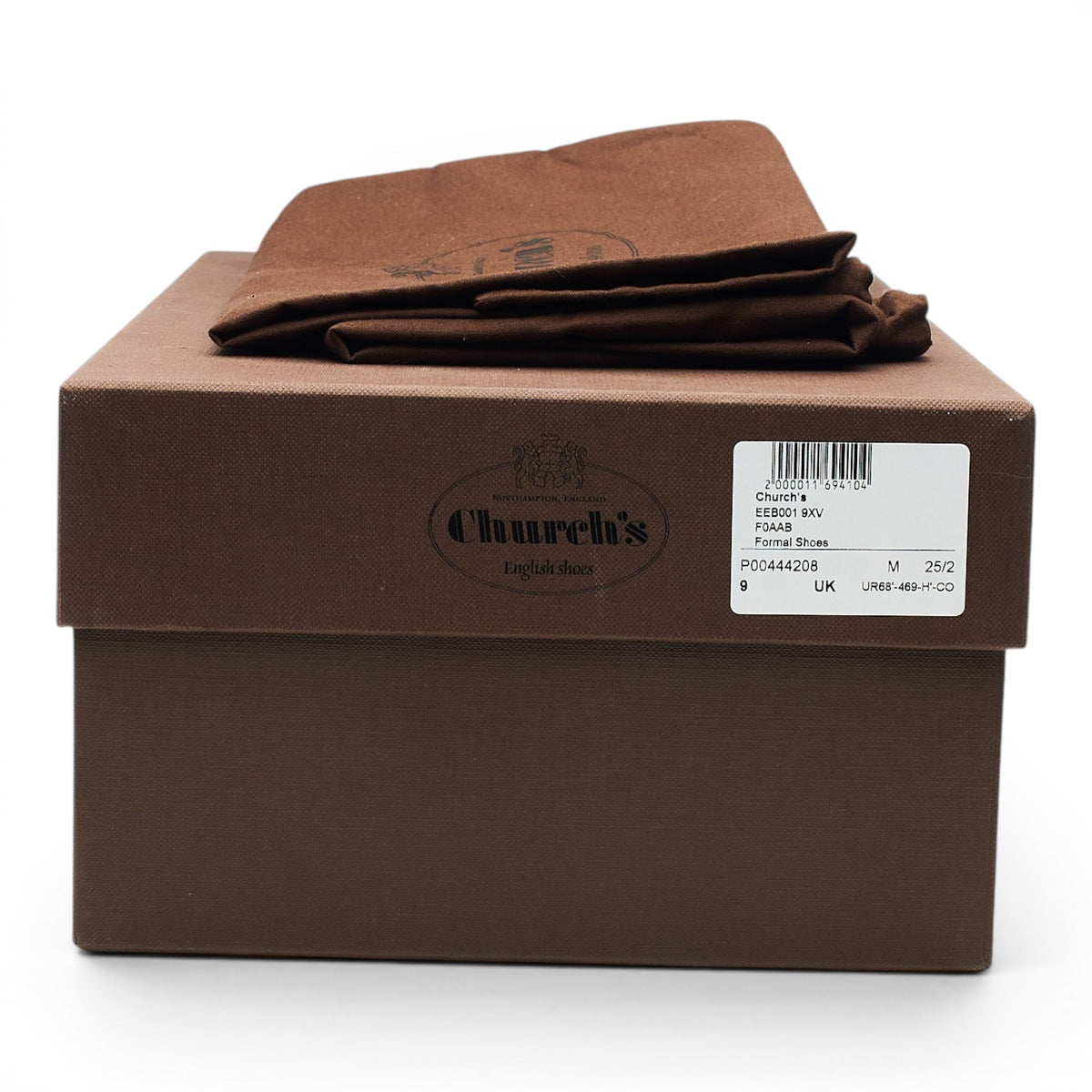 'Shannon' Black Leather Derby UK 9 G
