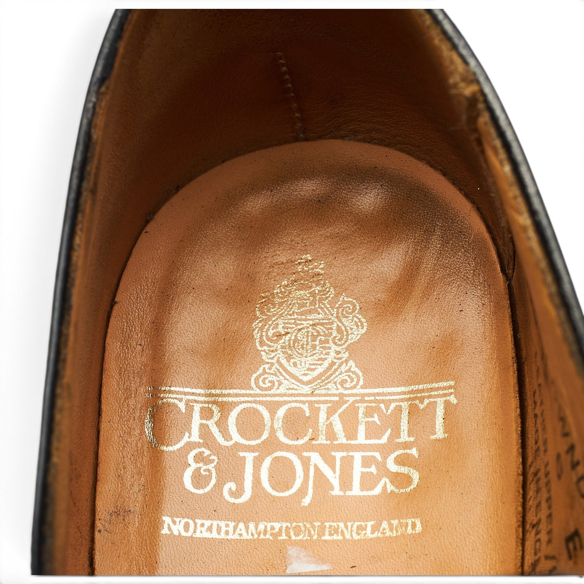 'Lowndes' Black Leather Double Monk Strap UK 6 E