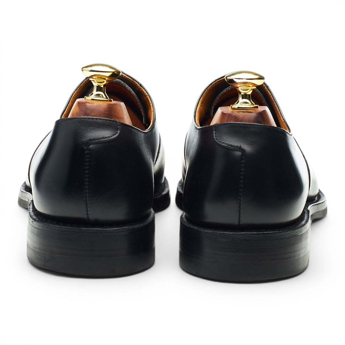 'Stratford' Black Leather Oxford UK 7.5 E