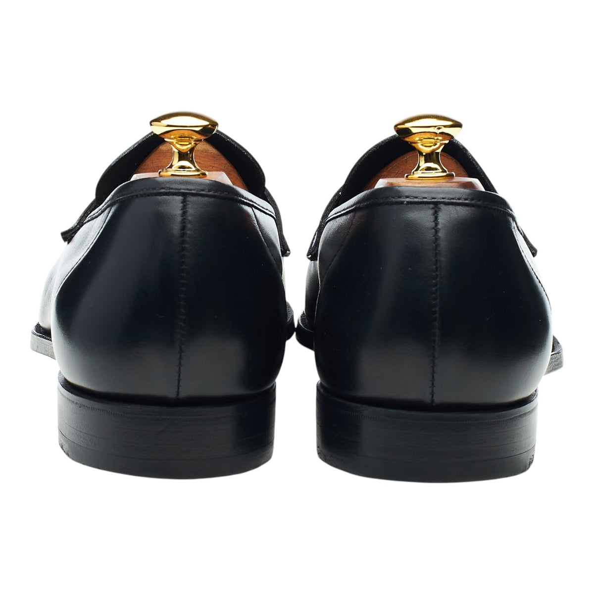 Peal & Co. Black Leather Loafers UK 10.5 US 11.5 D