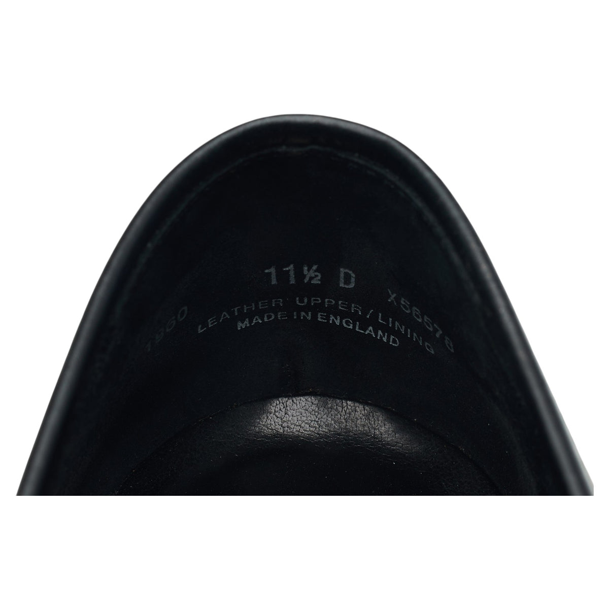 Peal & Co. Black Leather Loafers UK 10.5 US 11.5 D