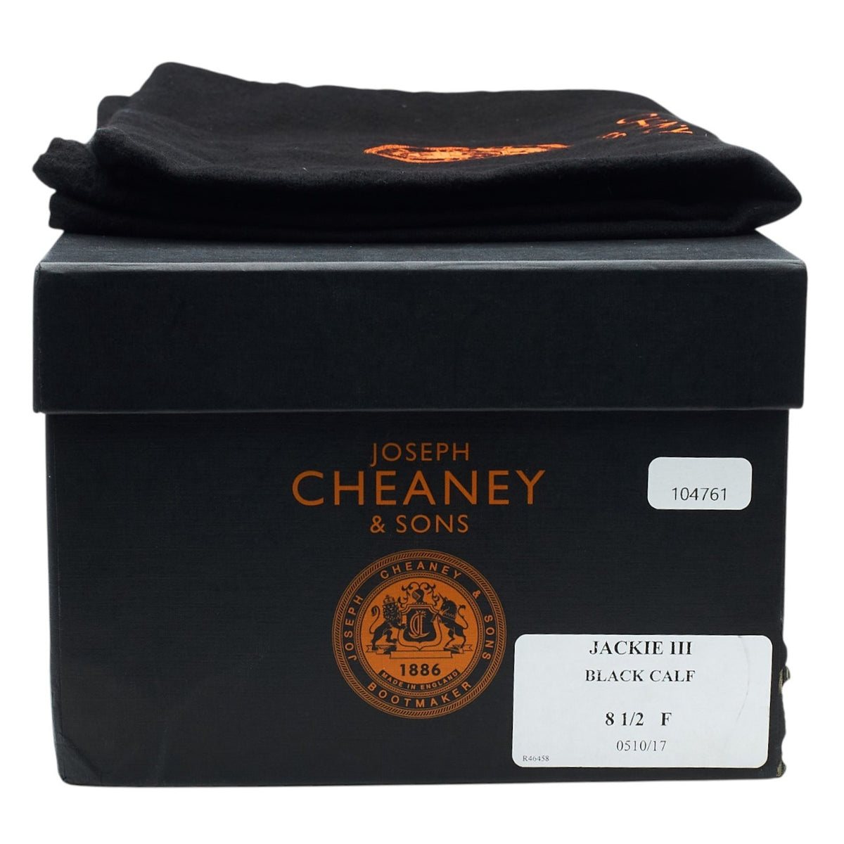 'Jackie III' Black Leather Chukka Boots UK 8.5 F