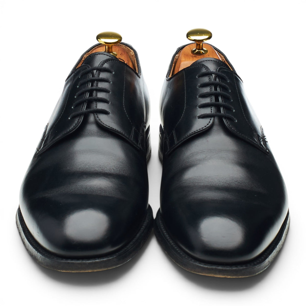 'PA001' Black Leather Derby UK 8.5 F