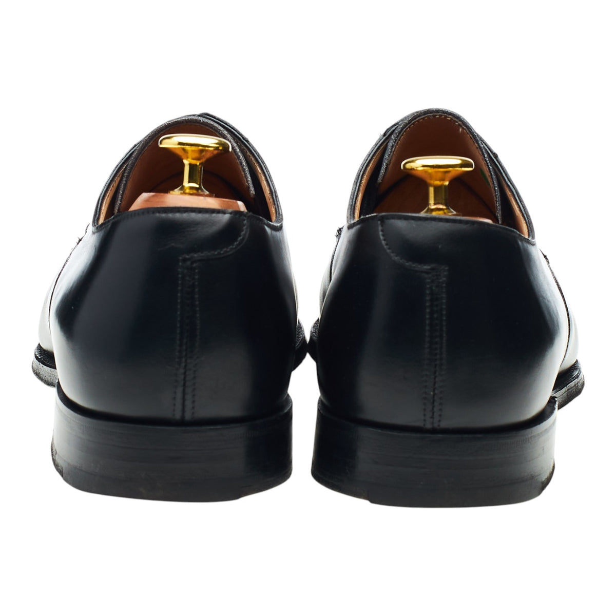 'PA001' Black Leather Derby UK 8.5 F