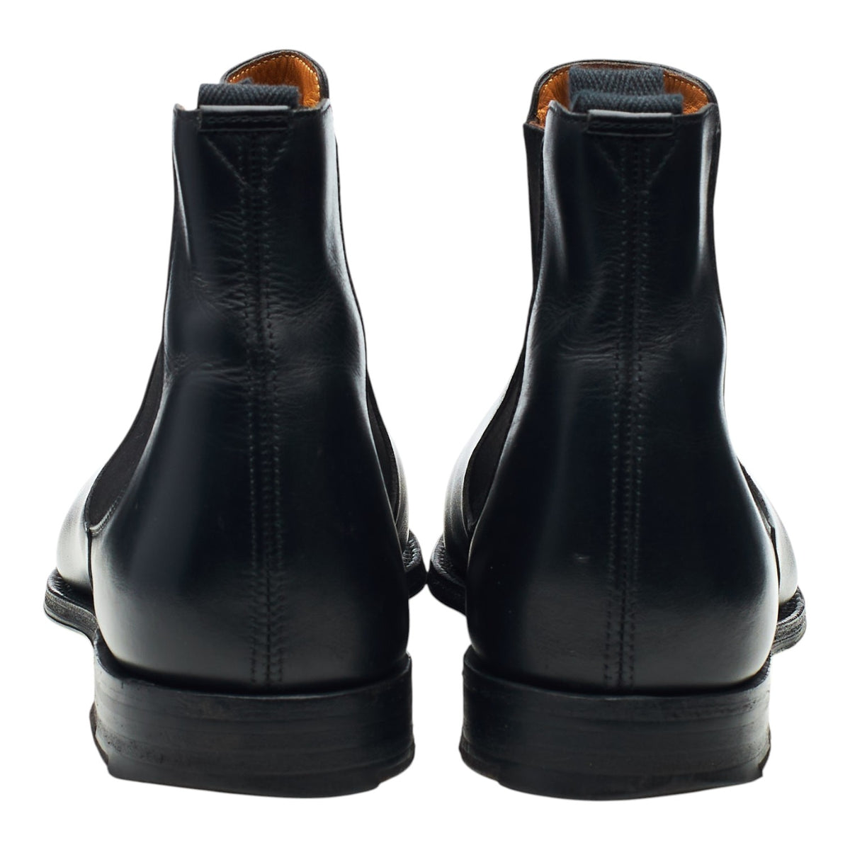 'Amberley' Black Leather Chelsea Boots UK 8.5 F