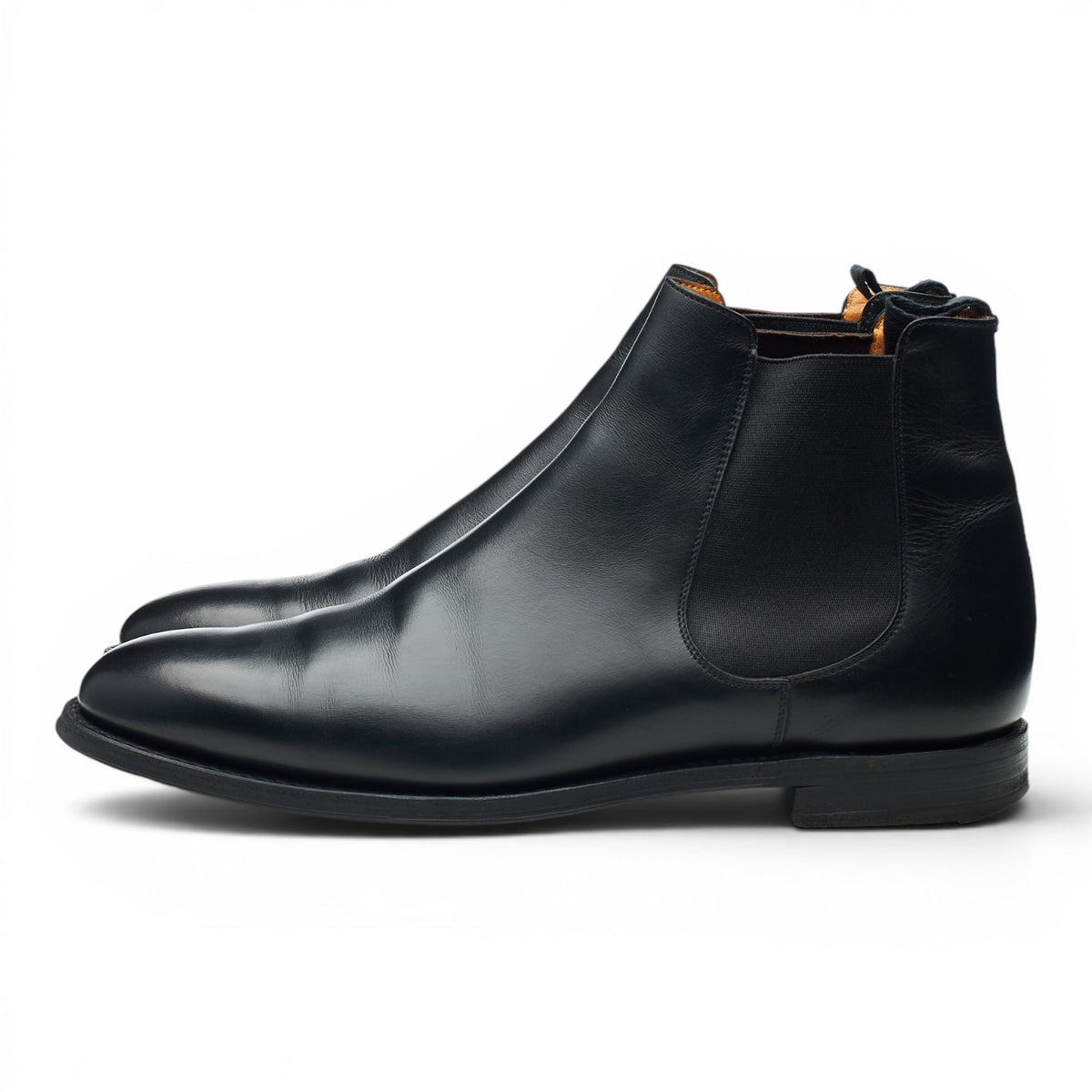'Amberley' Black Leather Chelsea Boots UK 8.5 F