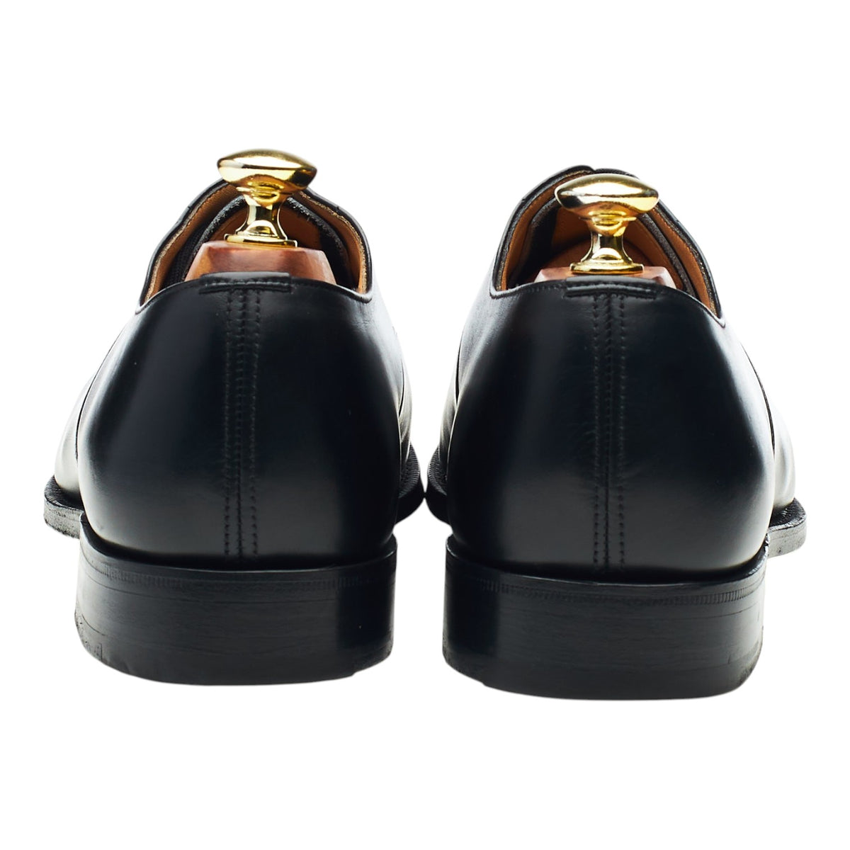 'Consul' Black Leather Oxford UK 7 F