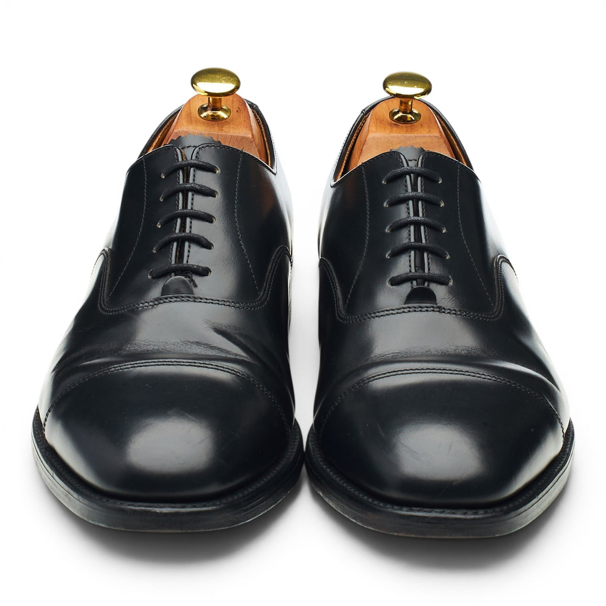 '200B' Black Leather Oxford UK 9 G