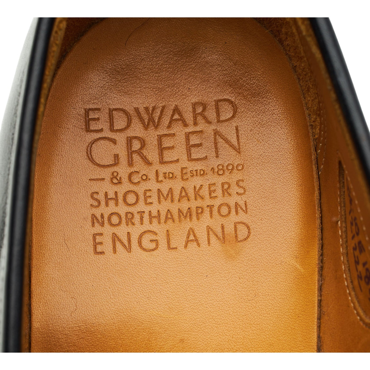 'Piccadilly' Black Leather Loafers UK 9.5 E