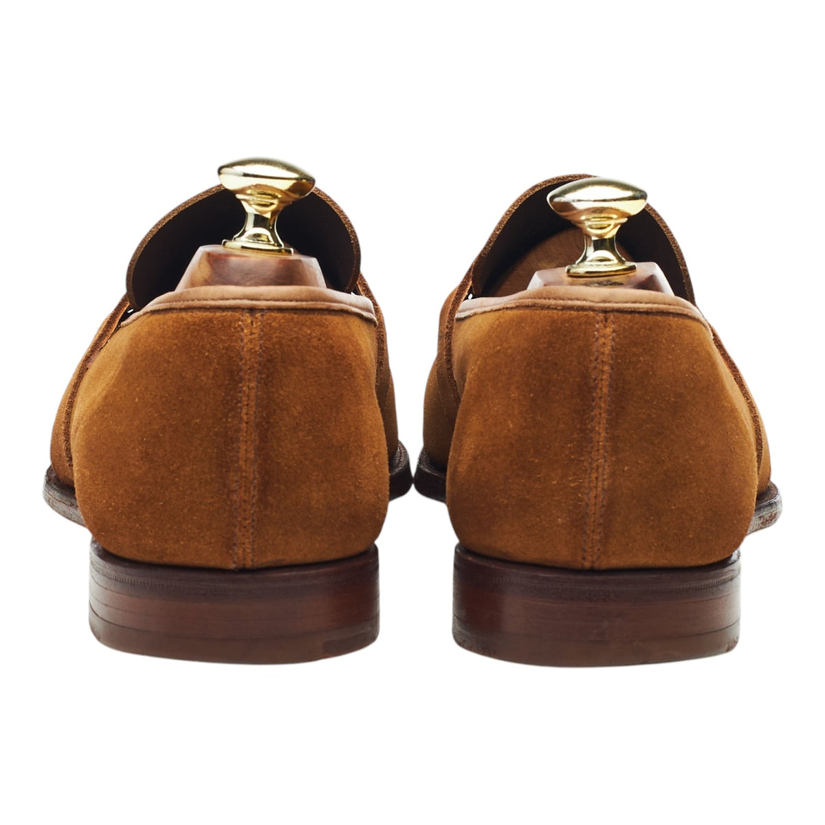 'Daniel' Snuff Brown Suede Loafers UK 7.5 E