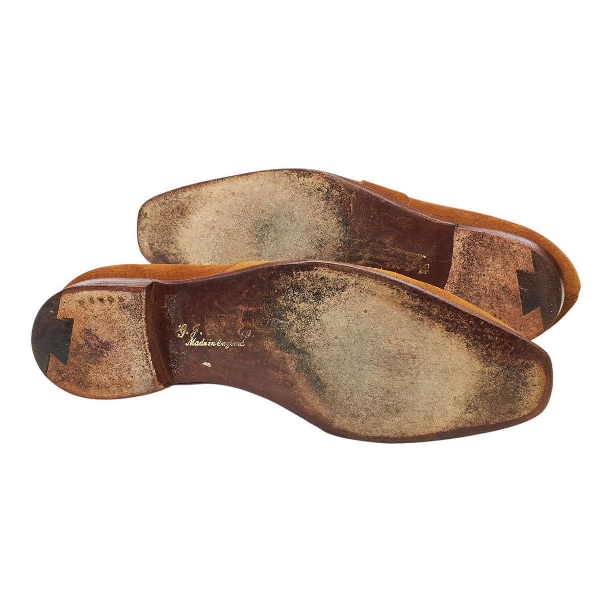 'Daniel' Snuff Brown Suede Loafers UK 7.5 E
