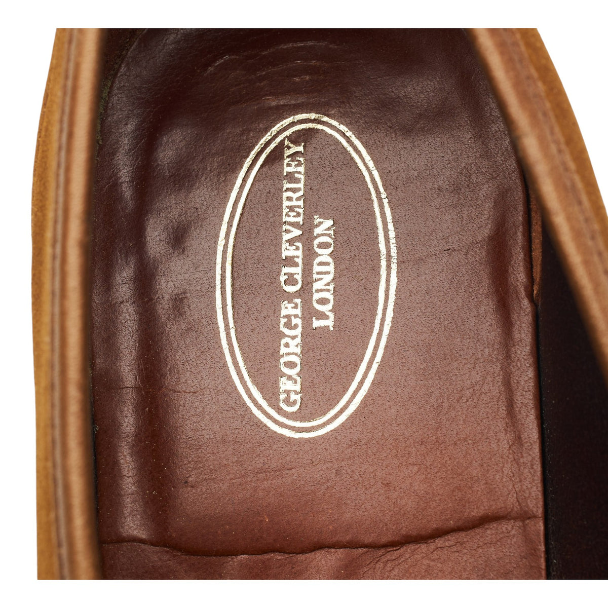 'Daniel' Snuff Brown Suede Loafers UK 7.5 E