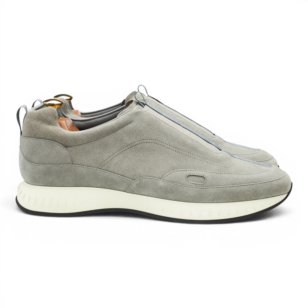 'Stream' Grey Suede Sneakers UK 9