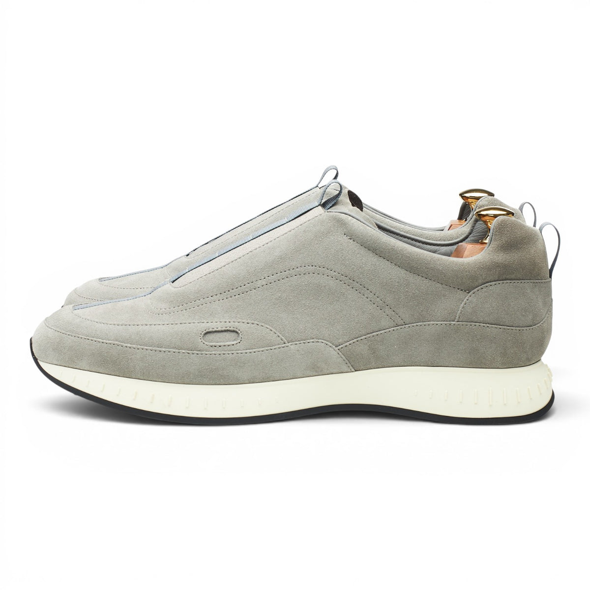 'Stream' Grey Suede Sneakers UK 9