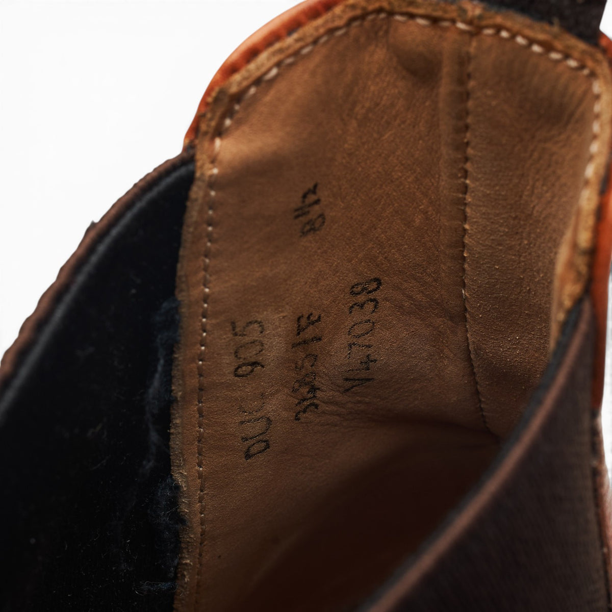 Ducker & Son 'Duc' Tan Brown Leather Chelsea Boots UK 8.5 F