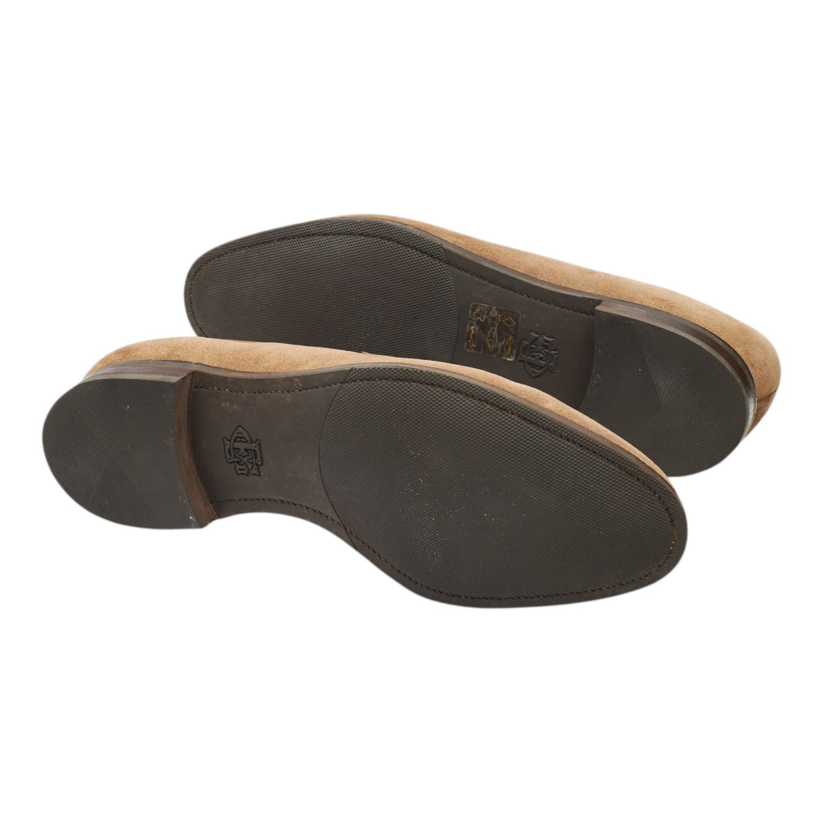 'Piccadilly' Light Brown Suede Loafers UK 9.5 E
