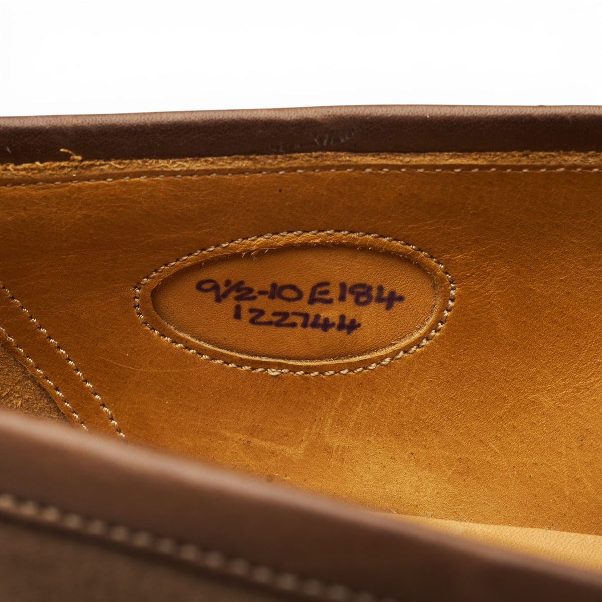 'Piccadilly' Light Brown Suede Loafers UK 9.5 E