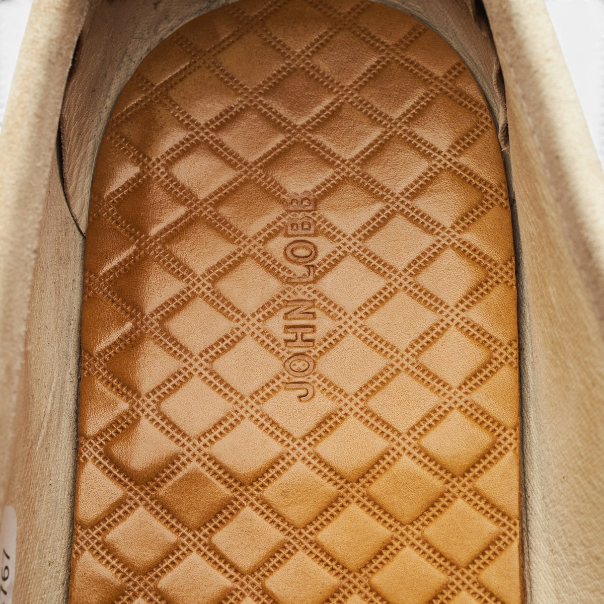 'Tore' Stone Suede Loafers UK 7.5 E