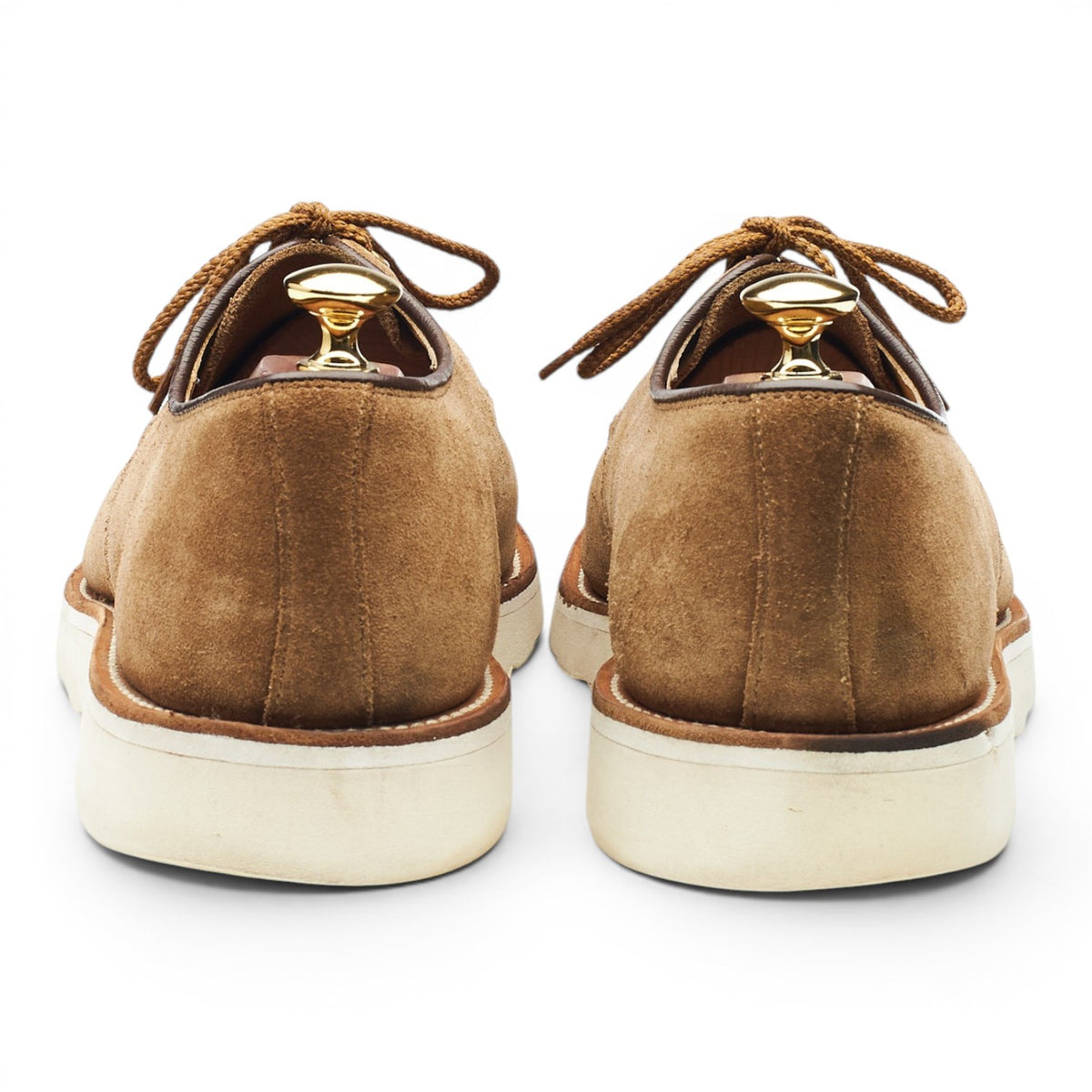 'Alvin' Snuff Brown Suede Derby UK 9