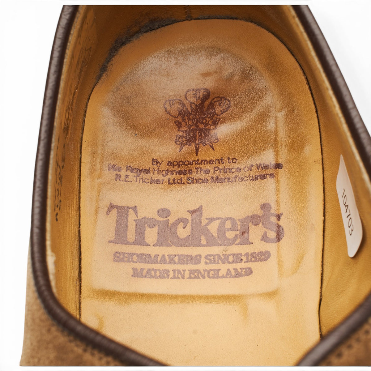 'Alvin' Snuff Brown Suede Derby UK 9