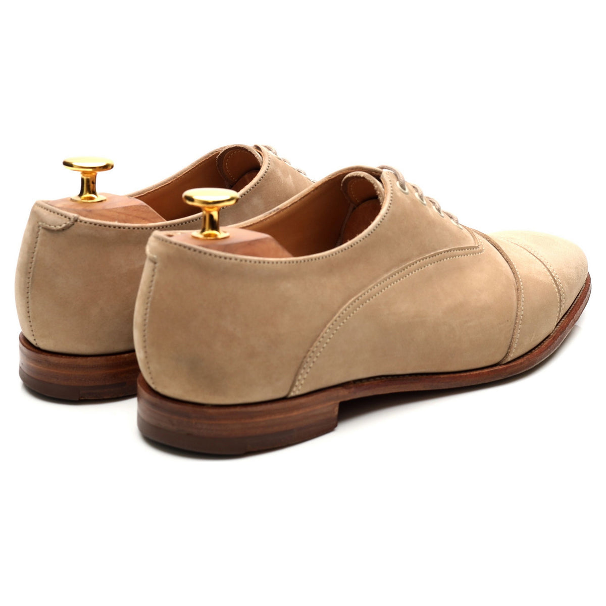 Women&#39;s &#39;Flora&#39; Stone Nubuck Oxford UK 6 C