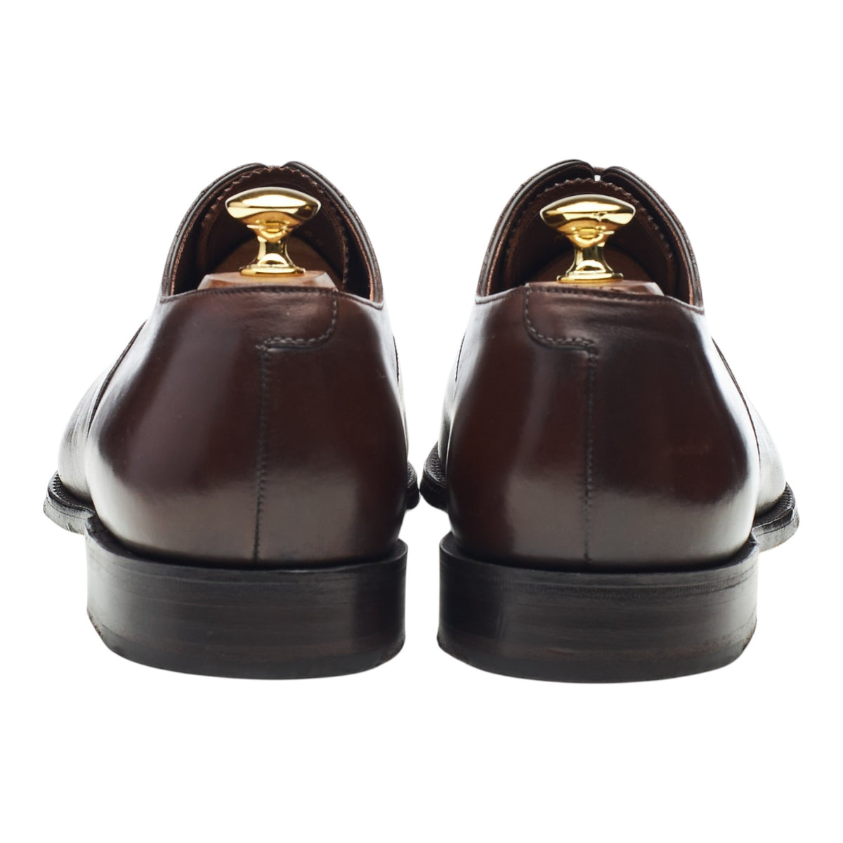 1880 'Aldwych' Dark Brown Leather Oxford UK 11 F