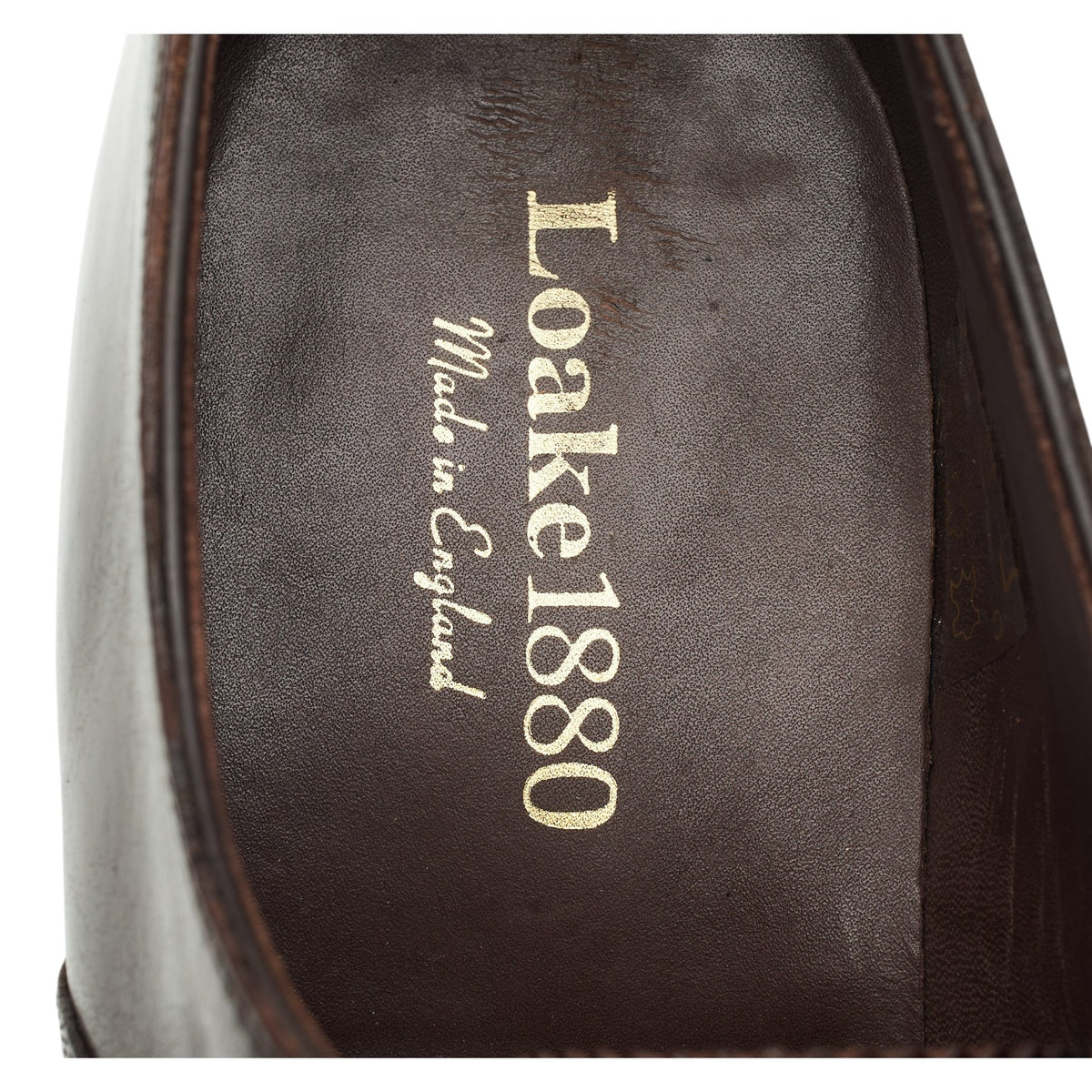 1880 'Aldwych' Dark Brown Leather Oxford UK 11 F