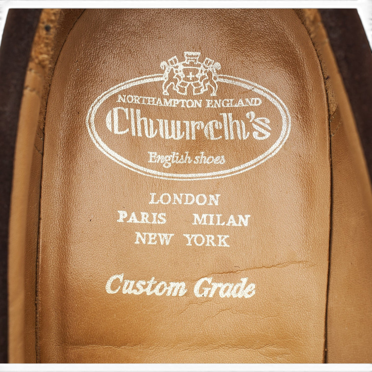 'Darwin' Brown Suede Split Toe Loafers UK 9 F